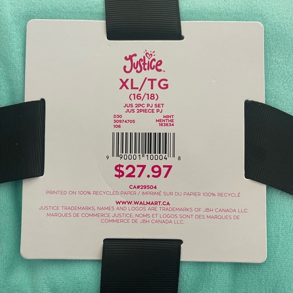 💕3/$20💕 NWT. Justice Girls Fleece Long Sleeve Top and Jogger Pant, 2-piece - Picture 4 of 8